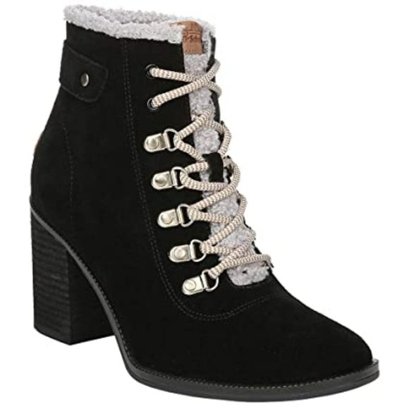 Dr. Scholl's Heeled Combat Boot "Loni" Style - Size 10 - Picture 1 of 7